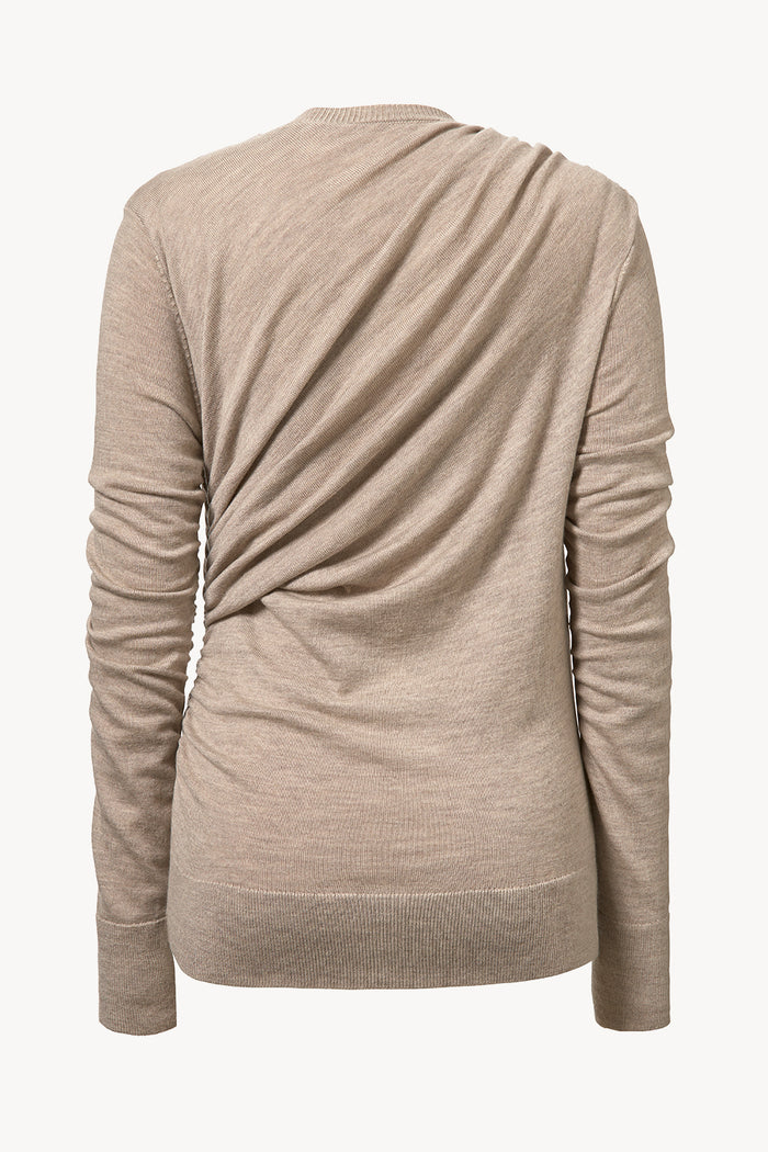 TOVE Studio Eleornore Knitted Top Camel