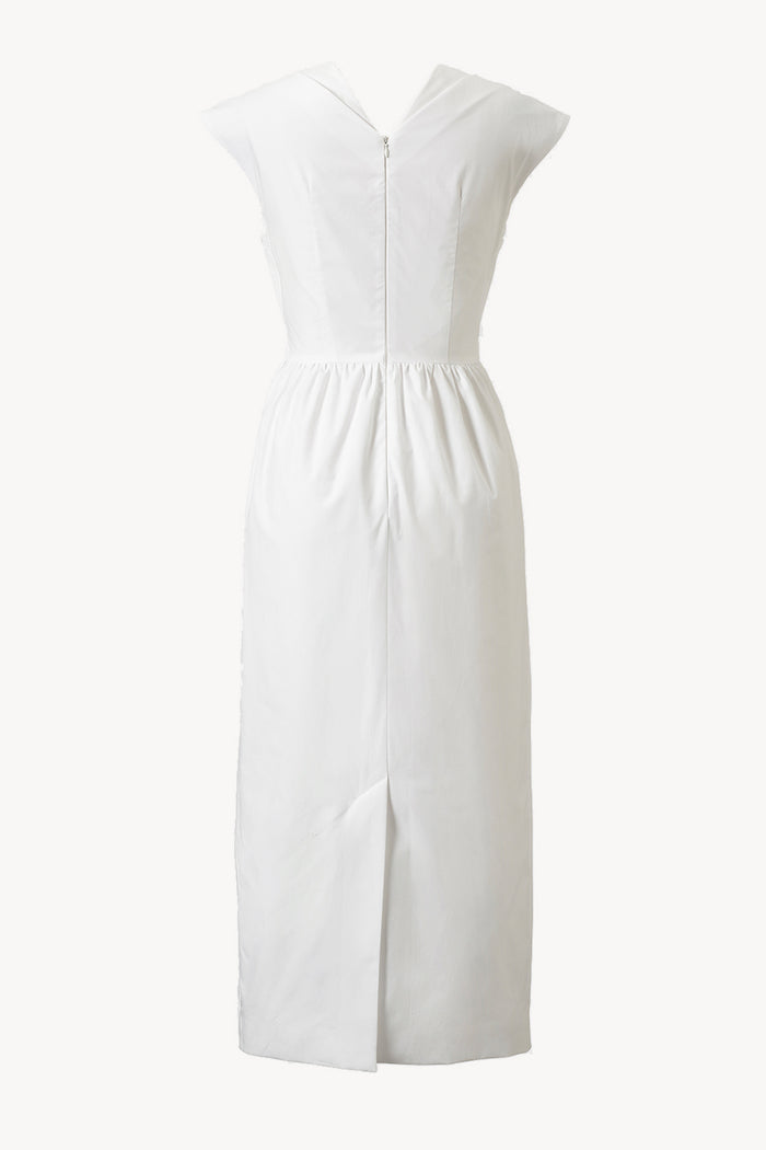 TOVE Studio Nina Dress Organic Cotton White