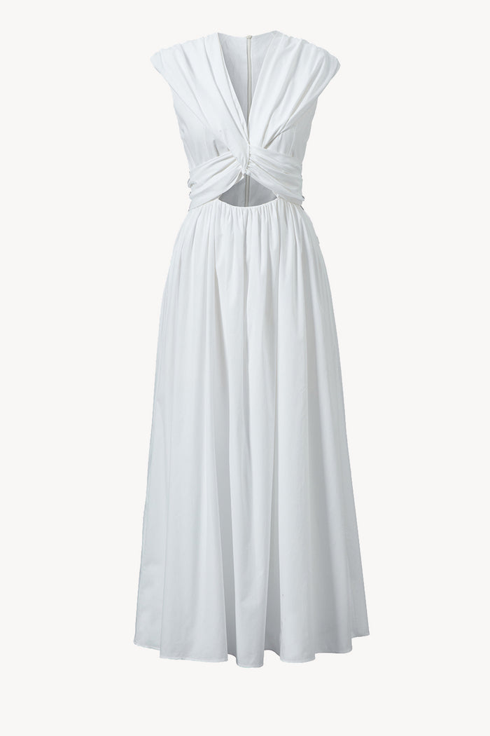 TOVE Studio Carine Dress Organic Cotton White